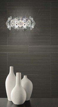 PRISMA 820 - Wall lamp with crystals by Patrizia Volpato - view 3